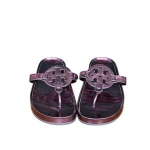 Tory Burch patent leather sandals size 7.5